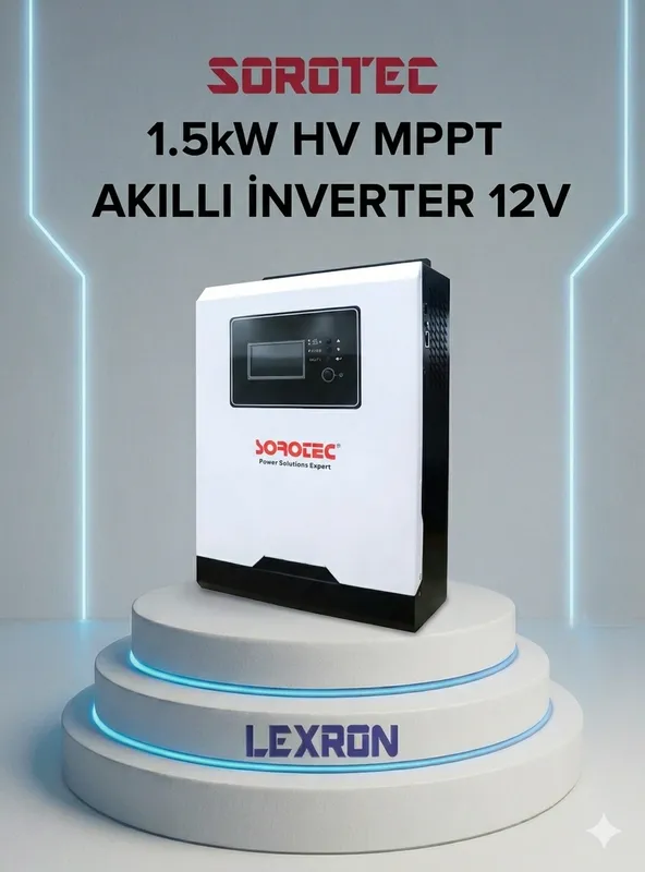 1.5KW HV MPPT AKILLI İNVERTER 12V SOROTEC