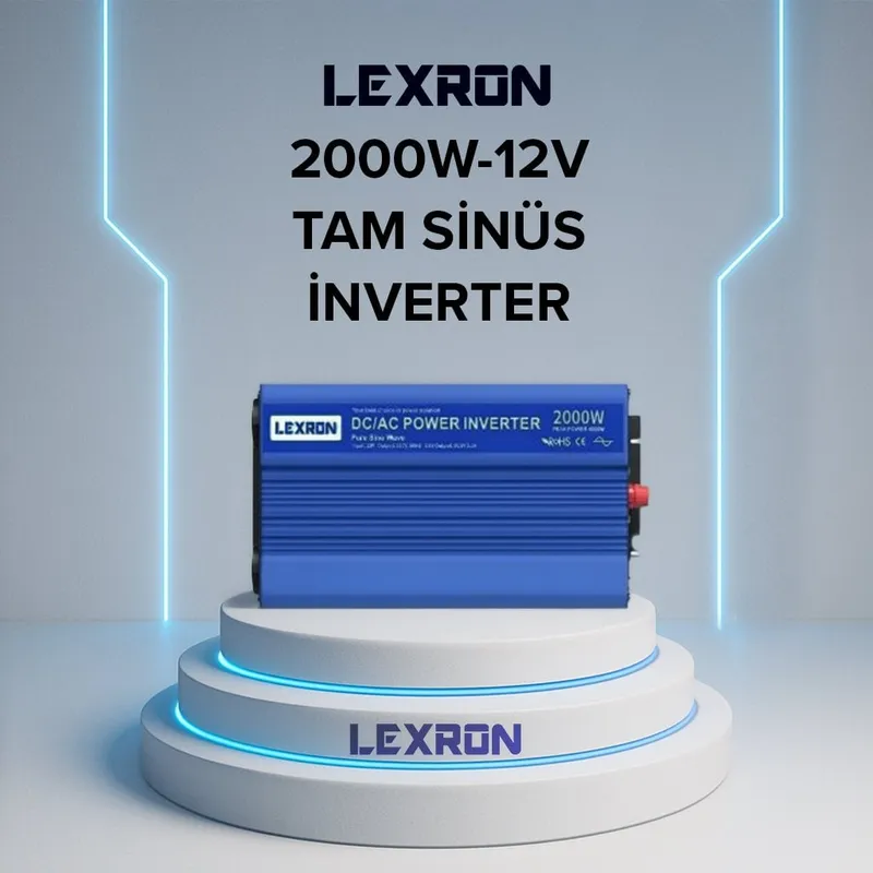 2000W-12V TAM SİNÜS İNVERTER