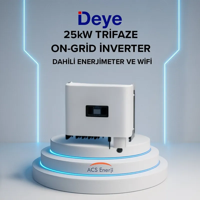 25KW ON-GRİD TRİFAZE İNVERTER