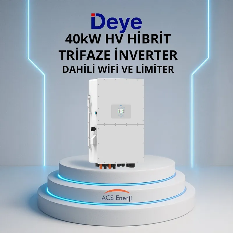 40KW HİBRİT TRİFAZE İNVERTER HV